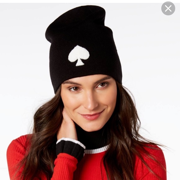 Nwt Kate Spade Solid Space Beanie 